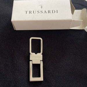 NWT! New in box. Trussardi key chain Made in Italy